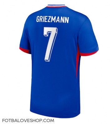 Francie Antoine Griezmann #7 Domácí Dres ME 2024 Krátký Rukáv
